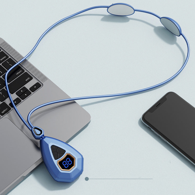 MACHORA Smart Neck Massager Heating EMS Pulse Neck Massage Apparatus Heat Electric Mini Back Body Massager Cervical Vertebra Pain Relief